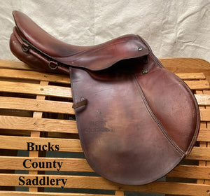 17.5"  Stubben Edelweiss Close Contact Saddle   08315