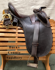 17 " Syd Hill & Sons Suprema Bushmaster Poley Australian Outback Saddle  08345