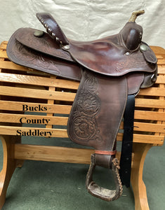 15"  Circle Y Western Saddle 08364