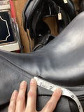 17" Verhan Dressage Saddle   08377