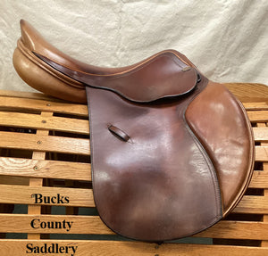 16.5"  Bella Siena Close Contact Saddle   08385