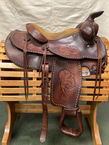 15"  Doyleston Saddlery Western Saddle 08431