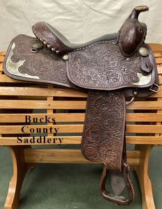 15"  Billy Royal Western Show Saddle 08457