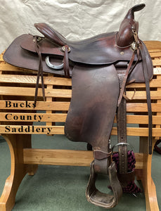 15"  Western Pleasure & Trail Saddle  08458