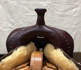 17" High Horse Willow Springs Western Saddle 08577