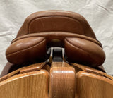 17.5" Bates Caprilli Close Contact Saddle   08578