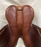 17.5" Bates Caprilli Close Contact Saddle   08578