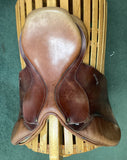 17.5" Bates Caprilli Close Contact Saddle   08578