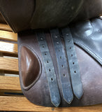 17"  Stubben Roxanne Close Contact Saddle   08593