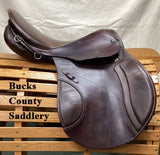 17"  Stubben Roxanne Close Contact Saddle   08593
