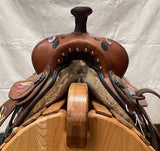 14" Hilason Pony Western Saddle  08599 - Mickey Mouse