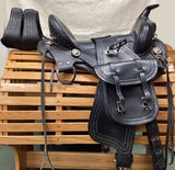 16" Dixieland Custom Gaited Saddle   08607