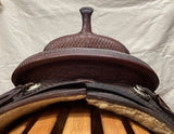 16" Calvin Allen Cutting Saddle  08608
