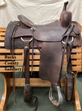 16" Calvin Allen Cutting Saddle  08608