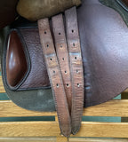 17.5" Bates Close Contact Saddle   08629