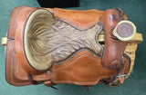 16" Freeman South Dakota Custom Saddle by Mike Schultz  08647