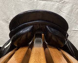 17" Stubben Parzival Dressage Saddle  08652