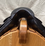 17" Stubben Parzival Dressage Saddle  08652