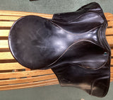 17" Stubben Parzival Dressage Saddle  08652