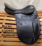 17" Stubben Parzival Dressage Saddle  08652