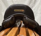 17" Childeric Monoflap Dressage Saddle 08661