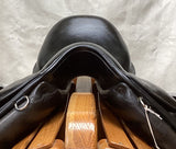 17" Childeric Monoflap Dressage Saddle 08661