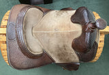 15"  Bob Marshall Treeless Western Saddle  08664