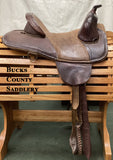 15"  Bob Marshall Treeless Western Saddle  08664