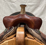 15" Circle P Barrel Saddle  08680