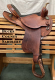 15" Circle P Barrel Saddle  08680