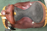 17" TexTan Tex-Flex Western Saddle  08685