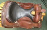 15.5" Circle Y Western Pleasure Saddle  08687
