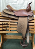 16" Lami-Cell Western Saddle  08690