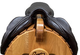 17.5" Custom Saddlery Monoflap Dressage Saddle  08698