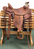 16" McCall Western Roping Saddle  08701