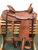 17" King Western Saddle  08717