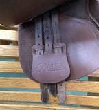 17.5" Bates Caprilli Close Contact Saddle   08723
