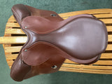 17.5" Bates Caprilli Close Contact Saddle   08723