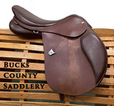 17.5" Bates Caprilli Close Contact Saddle   08723
