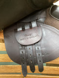 17.5" County Solution H/J Close Contact Saddle   08736