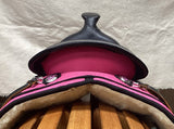 11" Tough 1 Pink Neutron Pony Western Saddle  24164