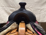 11" Tough 1 Pink Neutron Pony Western Saddle  24164