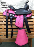 11" Tough 1 Pink Neutron Pony Western Saddle  24164