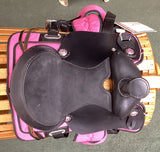 11" Tough 1 Pink Neutron Pony Western Saddle  24164