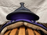 11" Tough 1 Purple Krypton Pony Western Saddle  24165