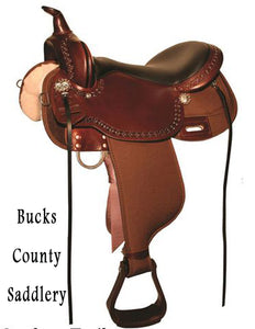 16" High Horse Willow Springs Western Saddle 24037